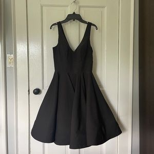 Ieena for Mac Duggal V Neck Formal Dress